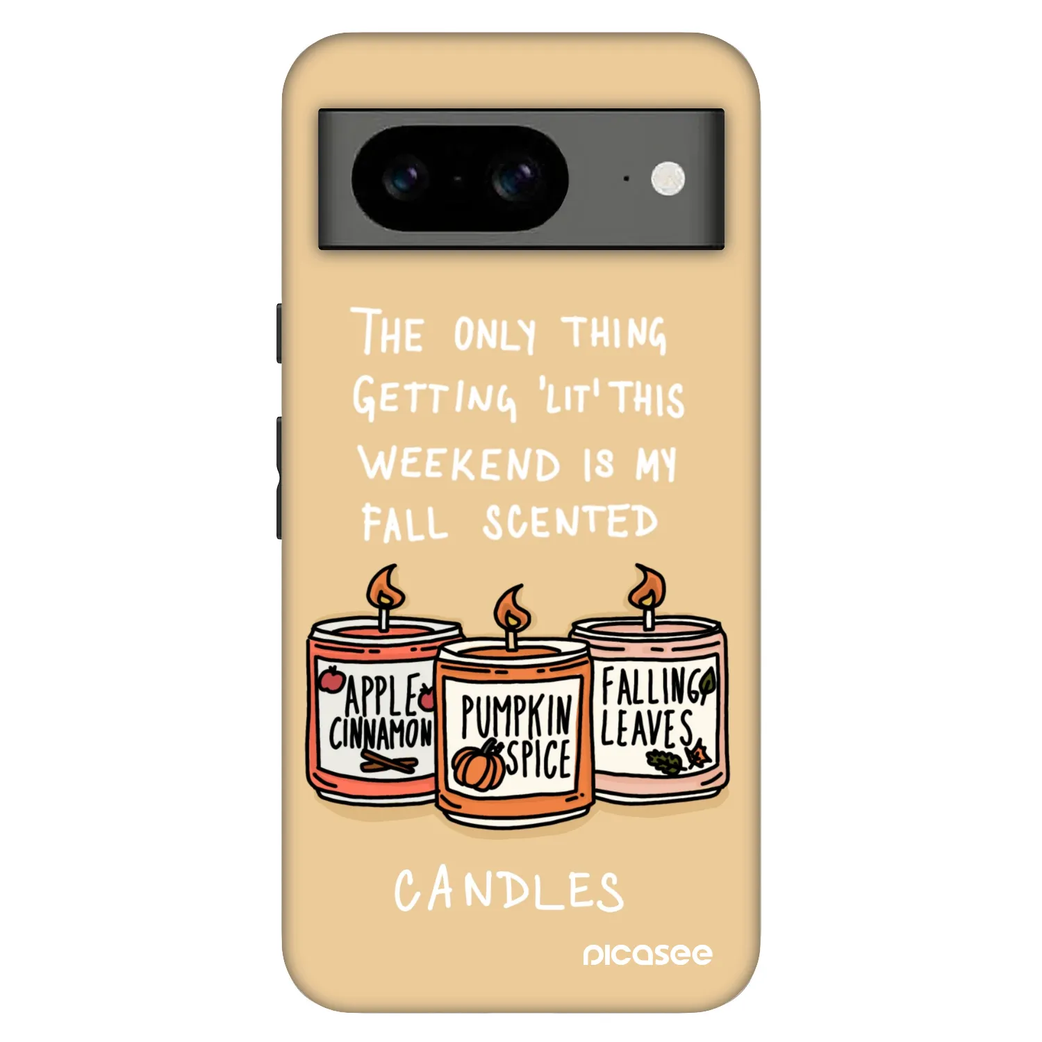Picasee Fashion Case pre Google Pixel 8 Pro - Candles