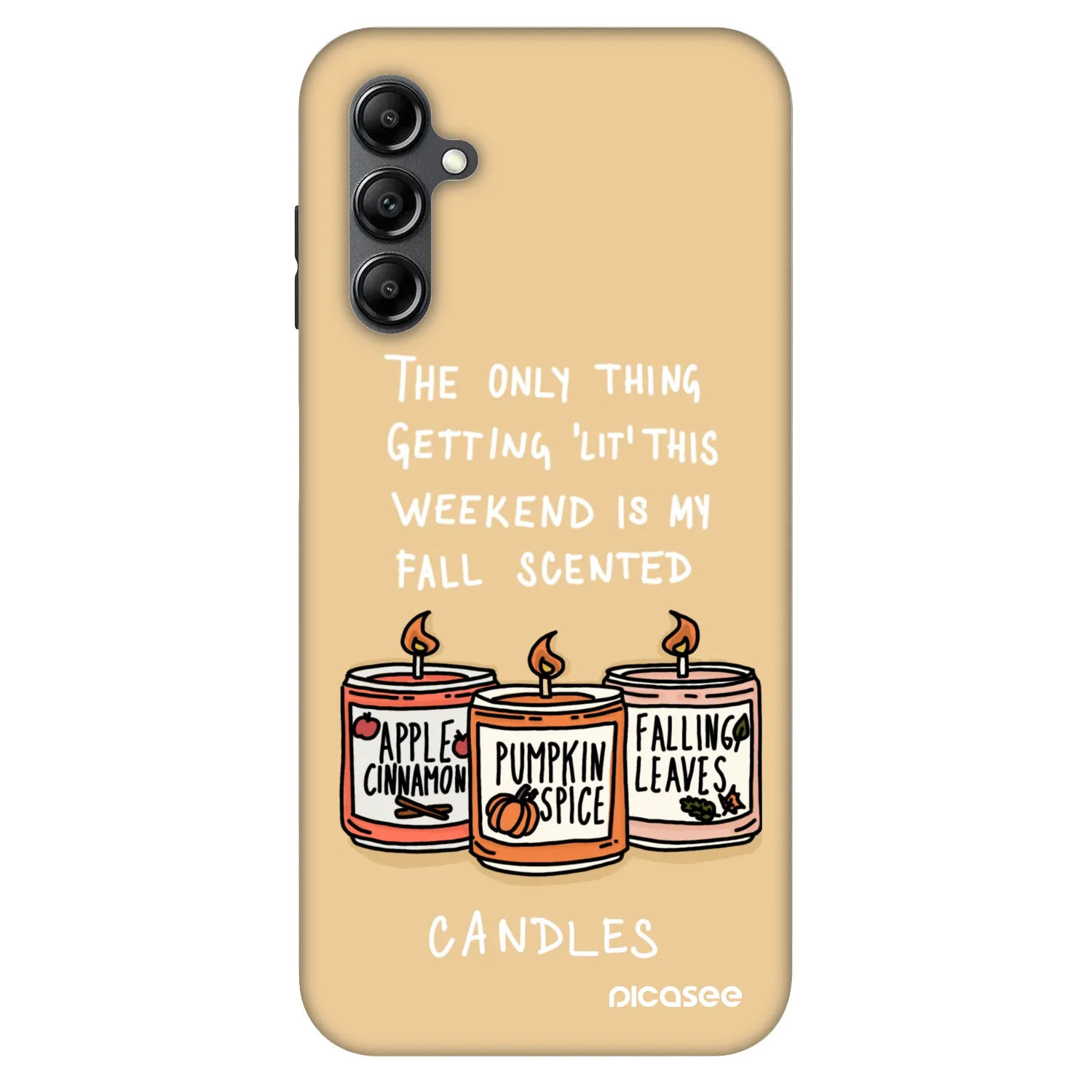 Picasee Fashion Case pre Samsung Galaxy A14 4G A145R - Candles