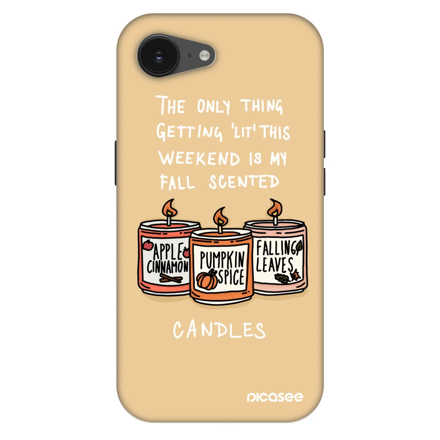 Picasee Fashion Case MagSafe pre Apple iPhone 17e - Candles