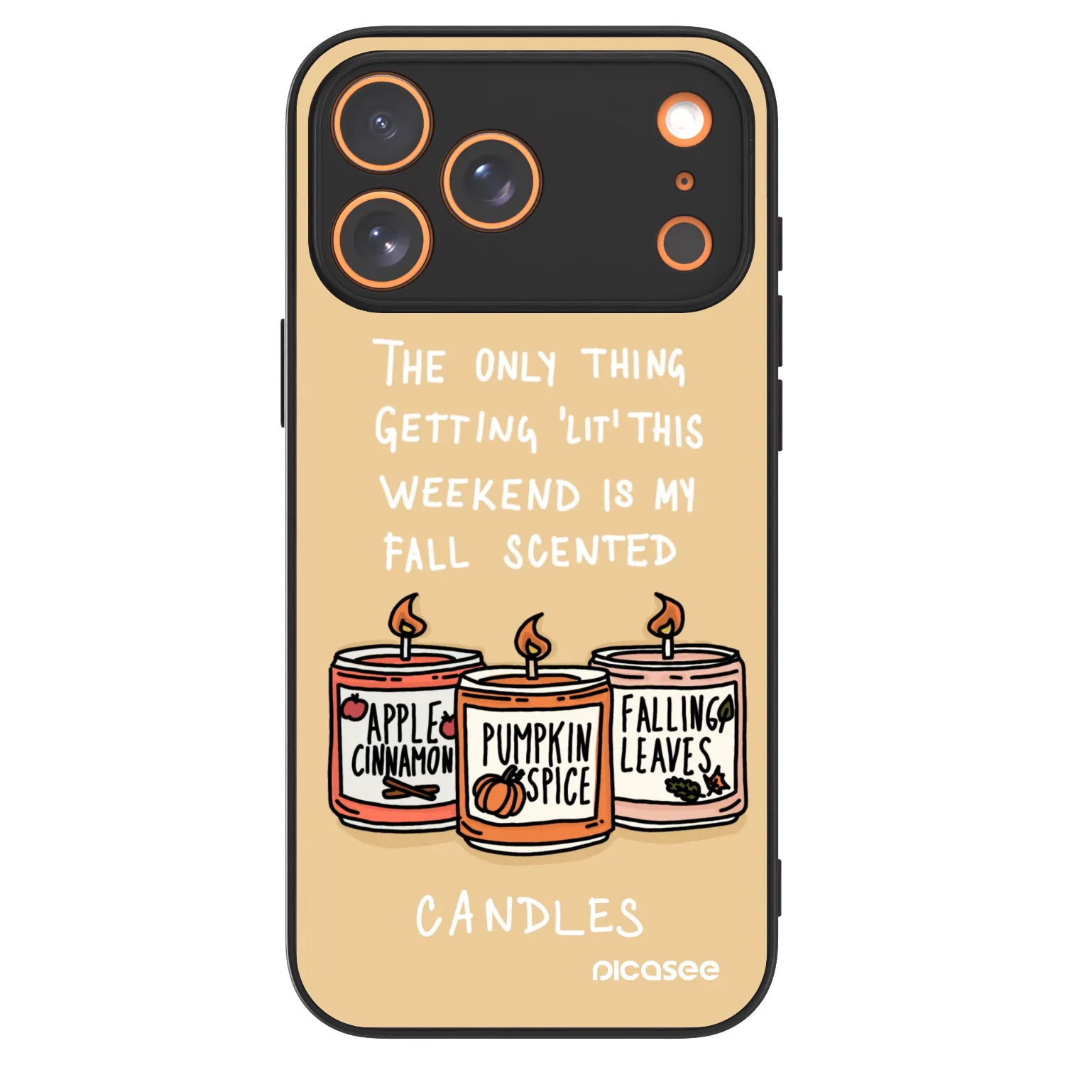 Picasee ULTIMATE CASE pro Apple iPhone 18 Pro Max - Candles