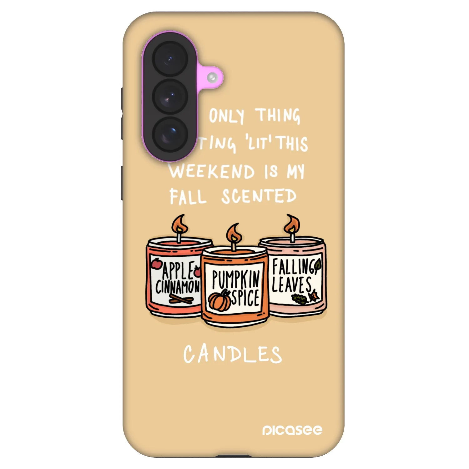 Picasee Fashion Case pre Samsung Galaxy A37 - Candles