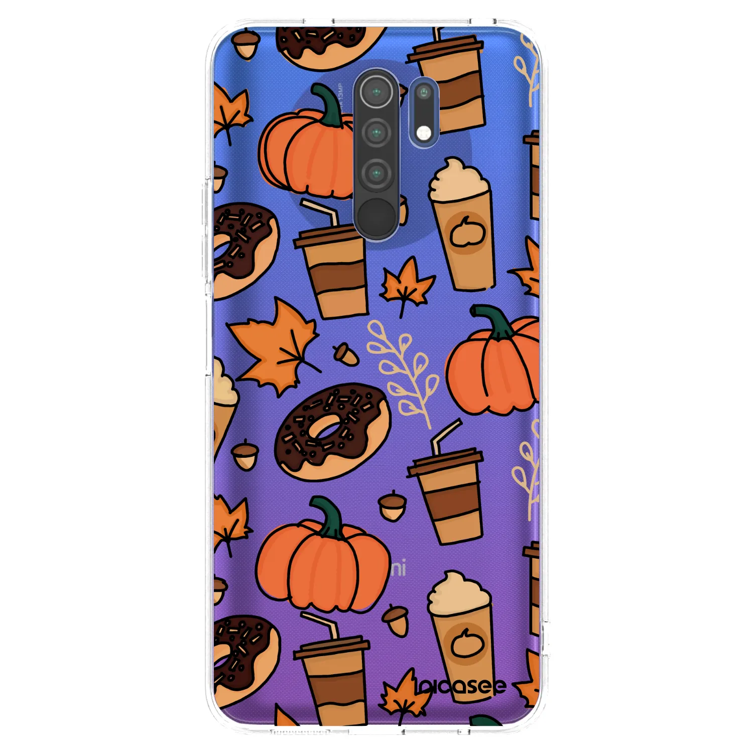 Picasee silikónový prehľadný obal pre Xiaomi Redmi 9 - Fallovers