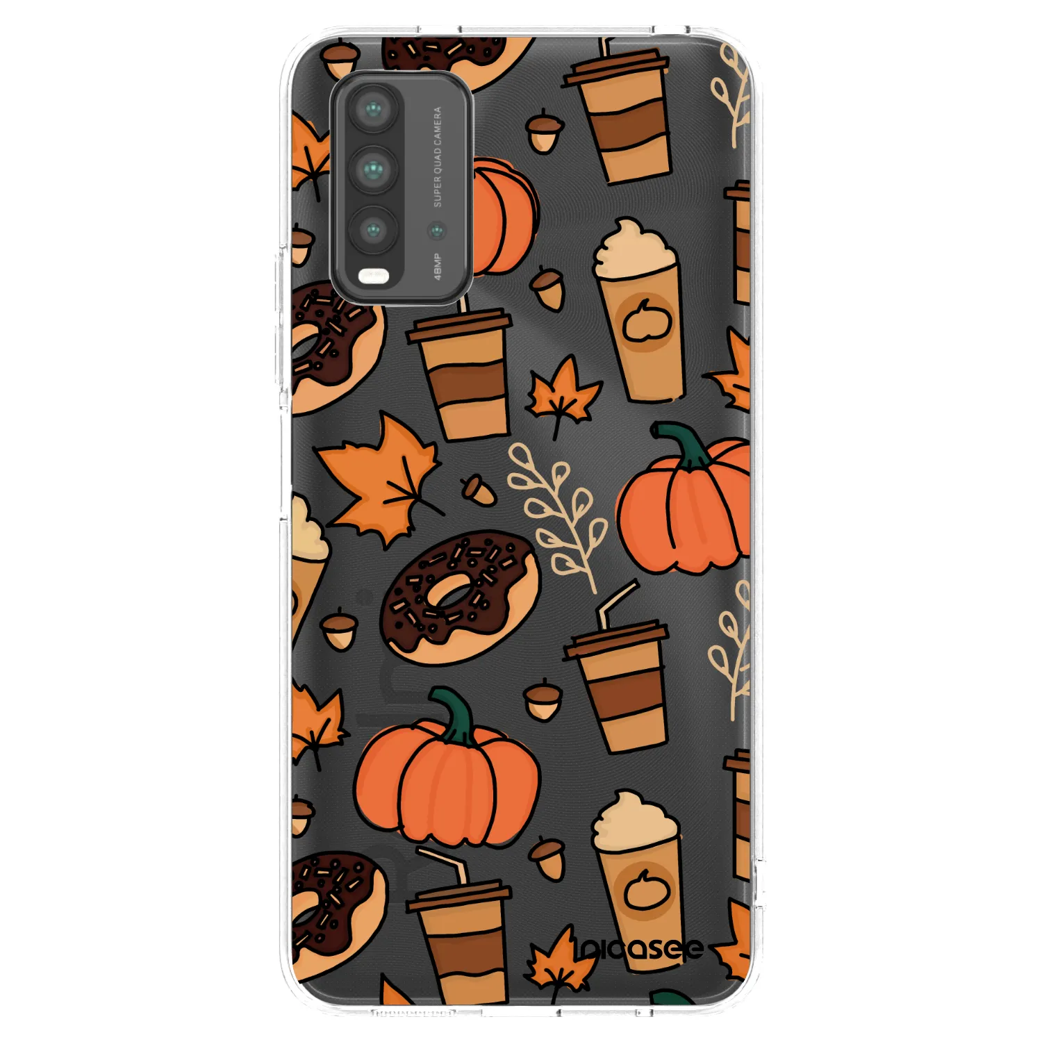 Picasee silikónový prehľadný obal pre Xiaomi Redmi 9T - Fallovers