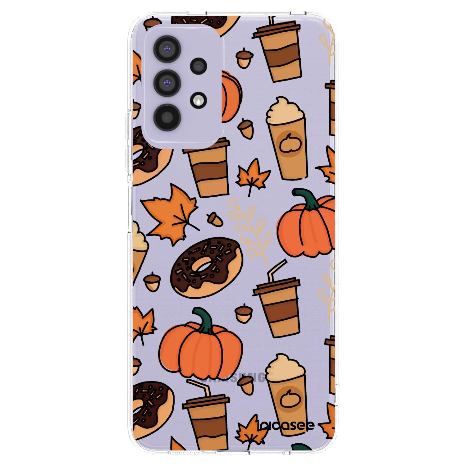 Picasee silikónový prehľadný obal pre Samsung Galaxy A32 4G SM-A325F - Fallovers