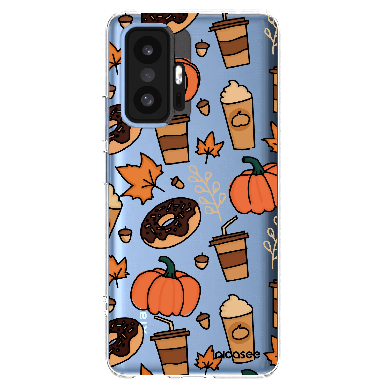 Picasee silikónový prehľadný obal pre Xiaomi 11T - Fallovers