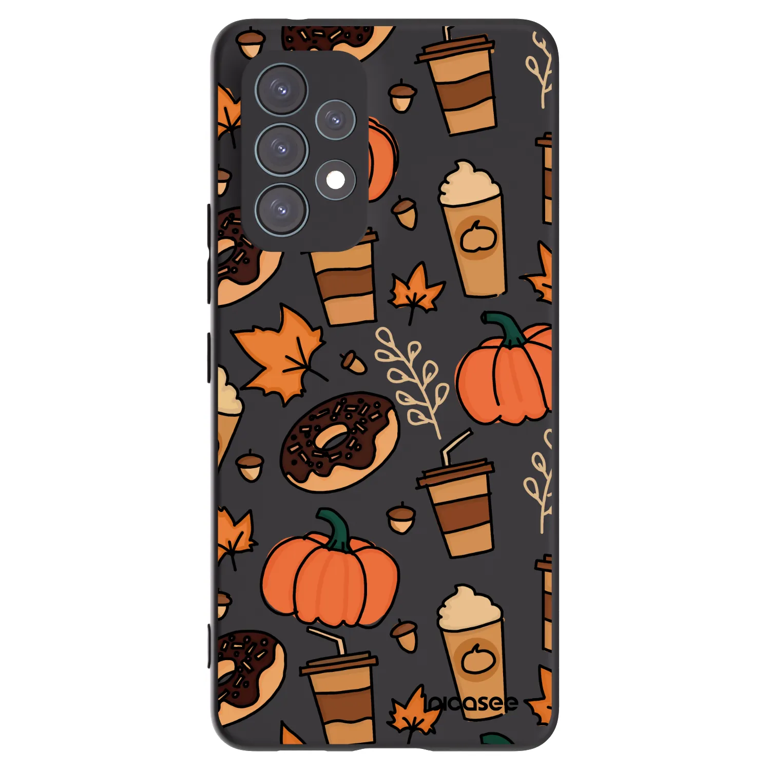 Picasee silikónový čierny obal pre Samsung Galaxy A53 5G A536 - Fallovers
