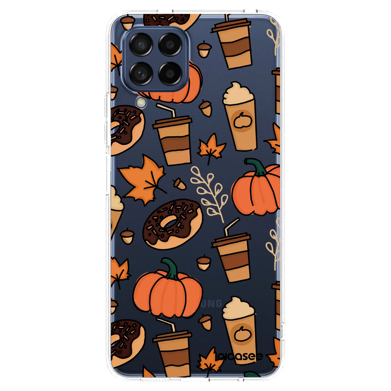 Picasee silikónový prehľadný obal pre Samsung Galaxy M53 5G - Fallovers
