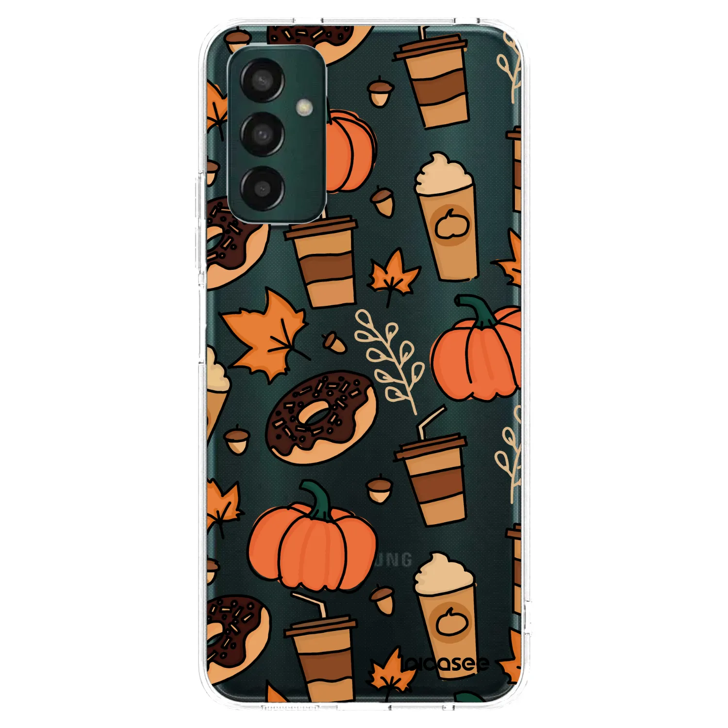 Picasee silikónový prehľadný obal pre Samsung Galaxy M13 M135F - Fallovers