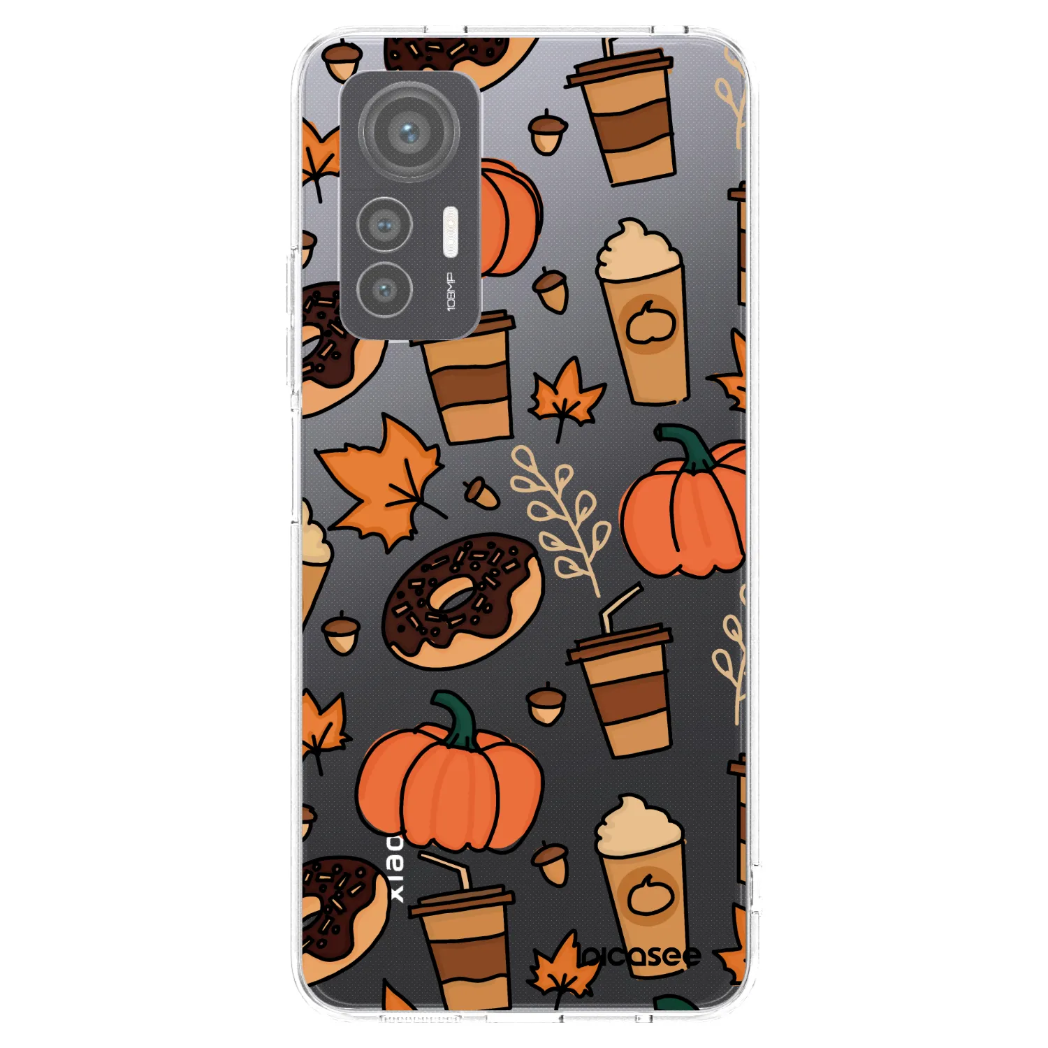 Picasee silikónový prehľadný obal pre Xiaomi 12 Lite - Fallovers