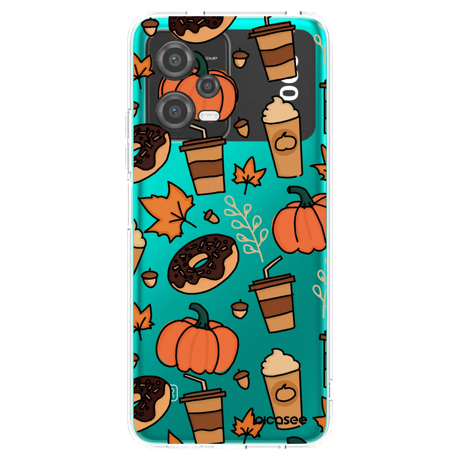 Picasee silikónový prehľadný obal pre Xiaomi Poco X5 - Fallovers