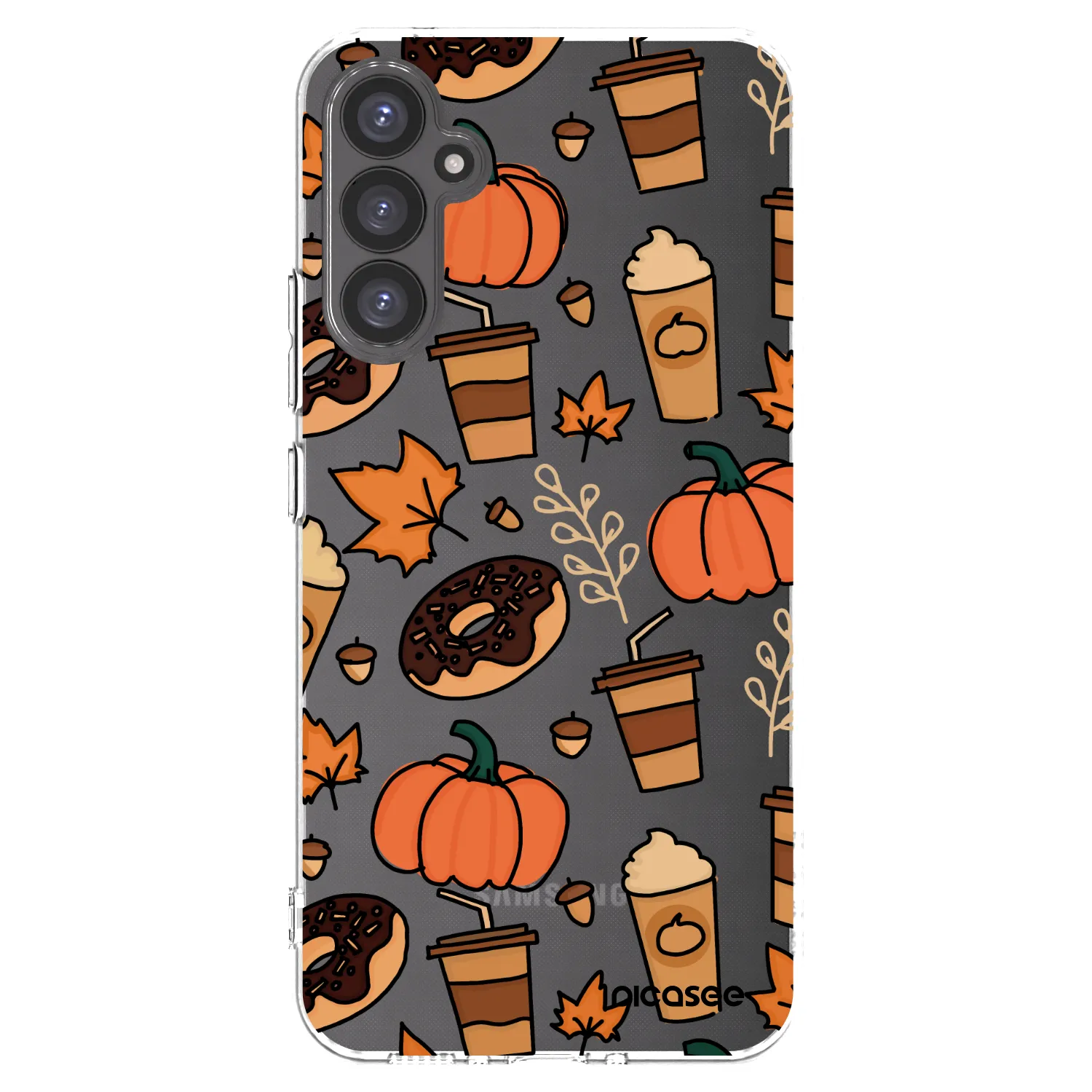 Picasee silikónový prehľadný obal pre Samsung Galaxy A34 5G A346B - Fallovers