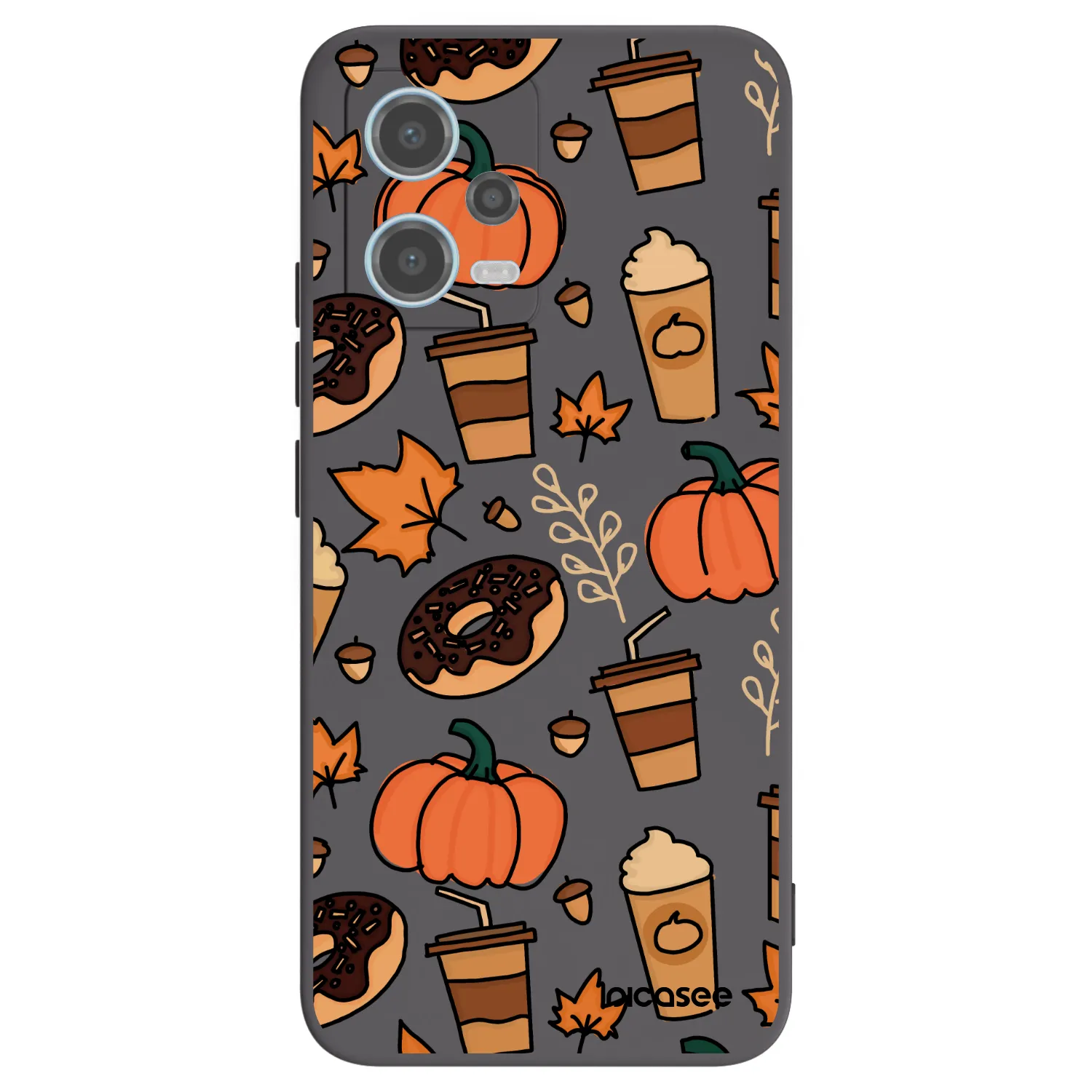 Picasee silikónový čierny obal pre Xiaomi Redmi Note 12 5G - Fallovers