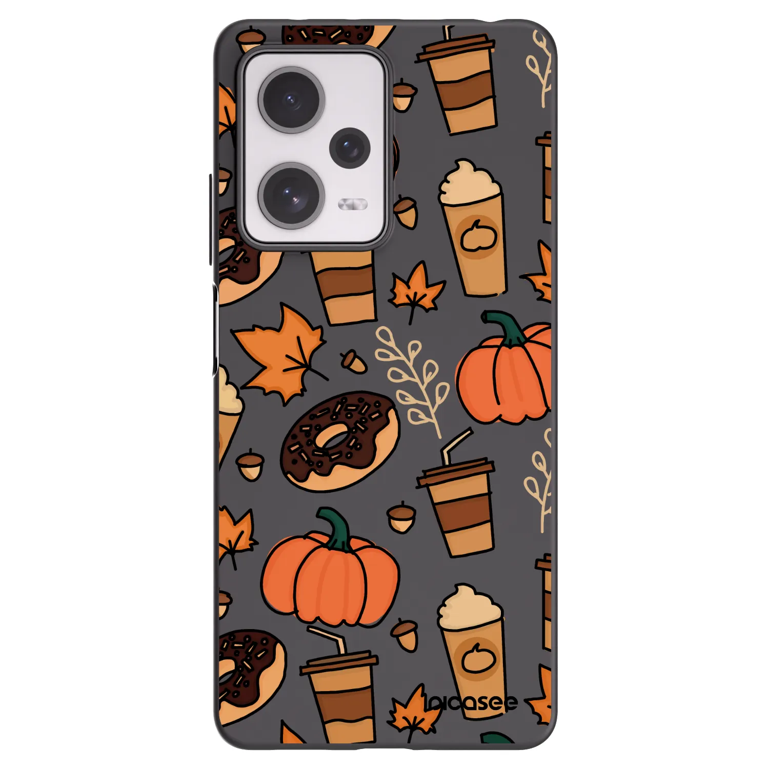 Picasee silikónový čierny obal pre Xiaomi Redmi Note 12 Pro+ 5G - Fallovers