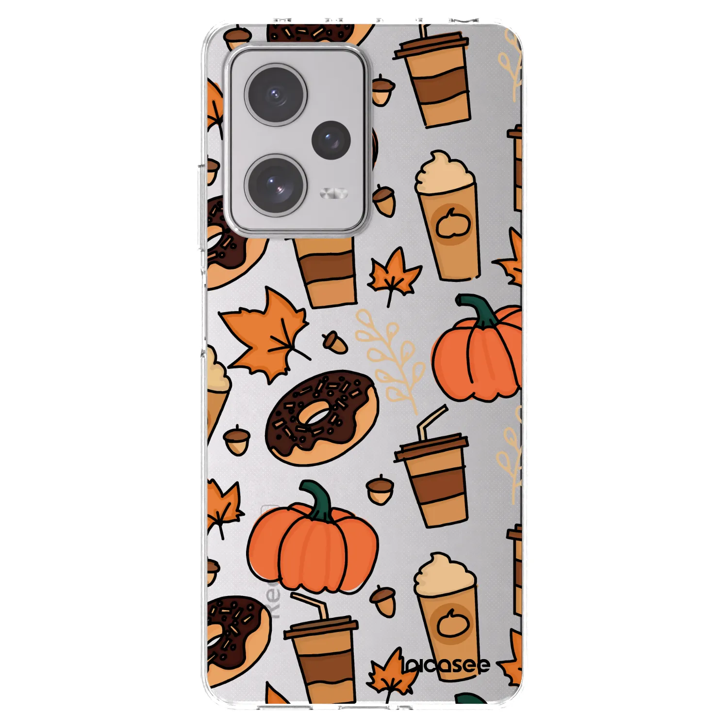 Picasee silikónový prehľadný obal pre Xiaomi Redmi Note 12 Pro+ 5G - Fallovers