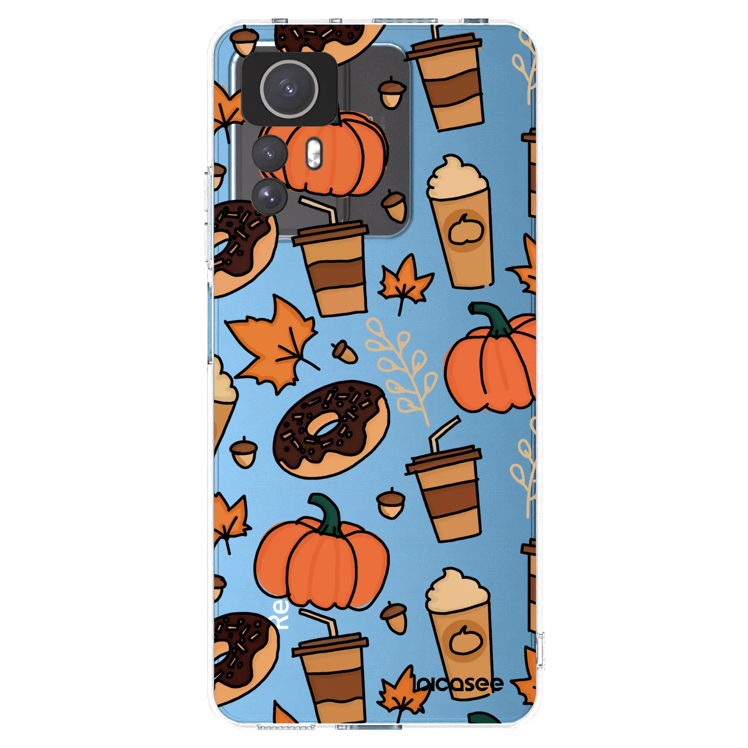 Picasee silikónový prehľadný obal pre Xiaomi Redmi Note 12S - Fallovers
