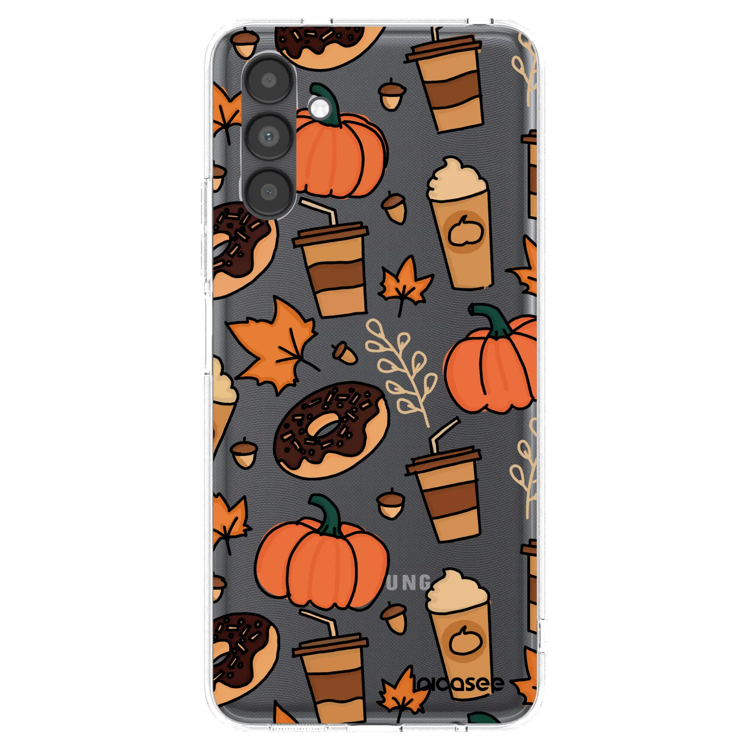Picasee silikónový prehľadný obal pre Samsung Galaxy A04s A047F - Fallovers