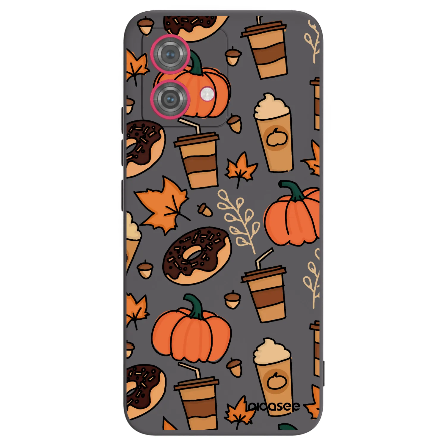 Picasee silikónový čierny obal pre Motorola Moto G84 5G - Fallovers