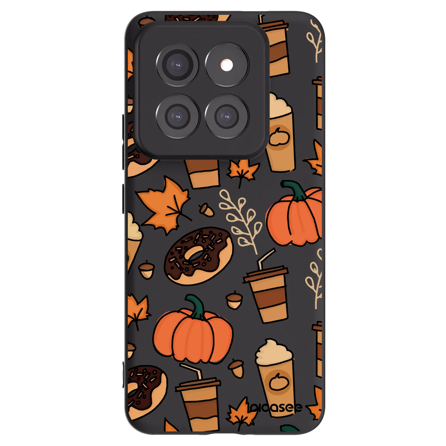 Picasee silikónový čierny obal pre Xiaomi 14 Pro - Fallovers