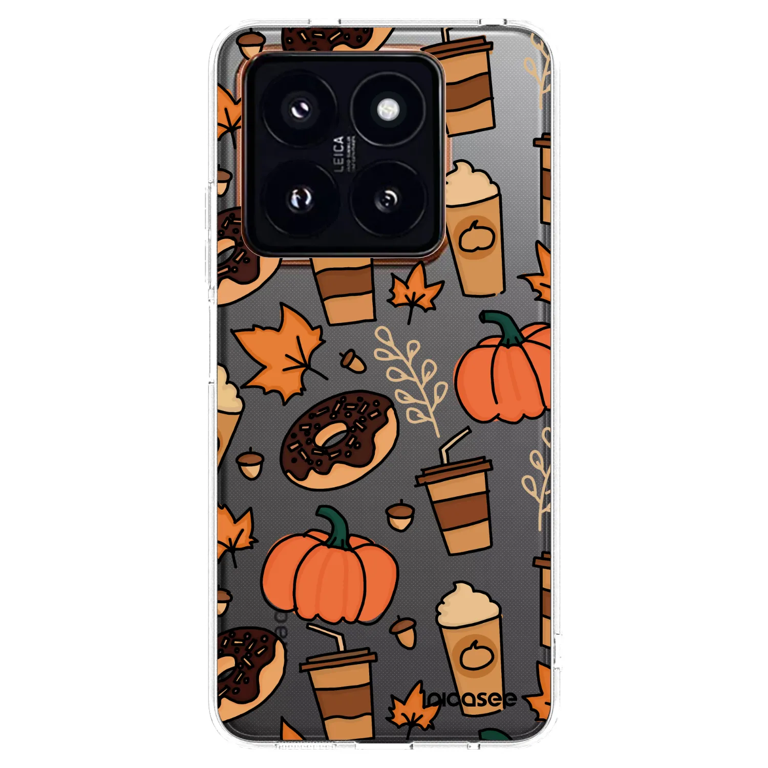 Picasee silikónový prehľadný obal pre Xiaomi 14 Pro - Fallovers