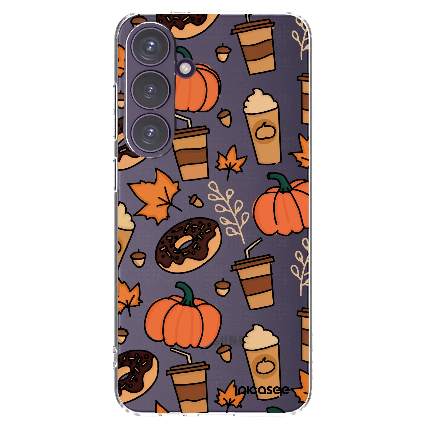 Picasee silikónový prehľadný obal pre Samsung Galaxy S24+ S926B 5G - Fallovers