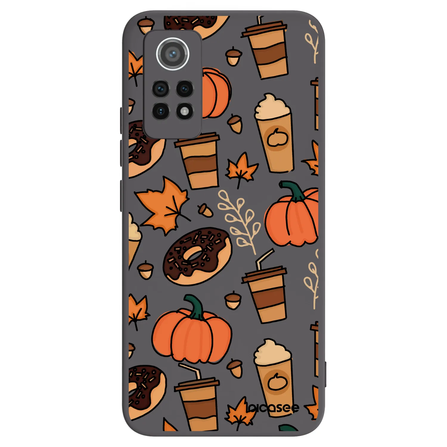 Picasee silikónový čierny obal pre Xiaomi Redmi Note 12 Pro 4G - Fallovers