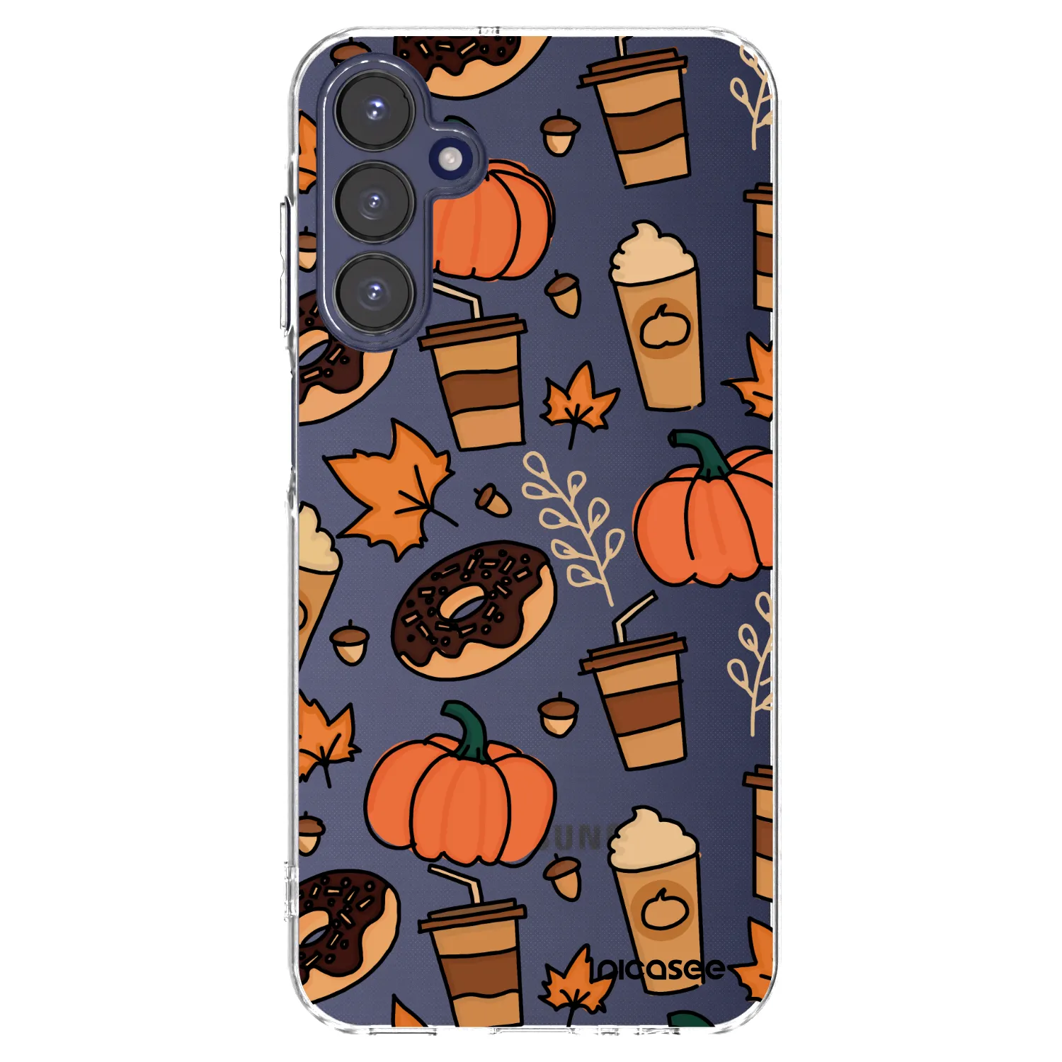 Picasee silikónový prehľadný obal pre Samsung Galaxy A15 A155F 4G - Fallovers