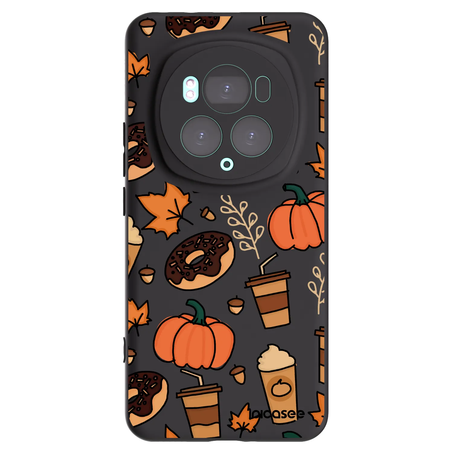 Picasee silikónový čierny obal pre Honor Magic6 Pro - Fallovers