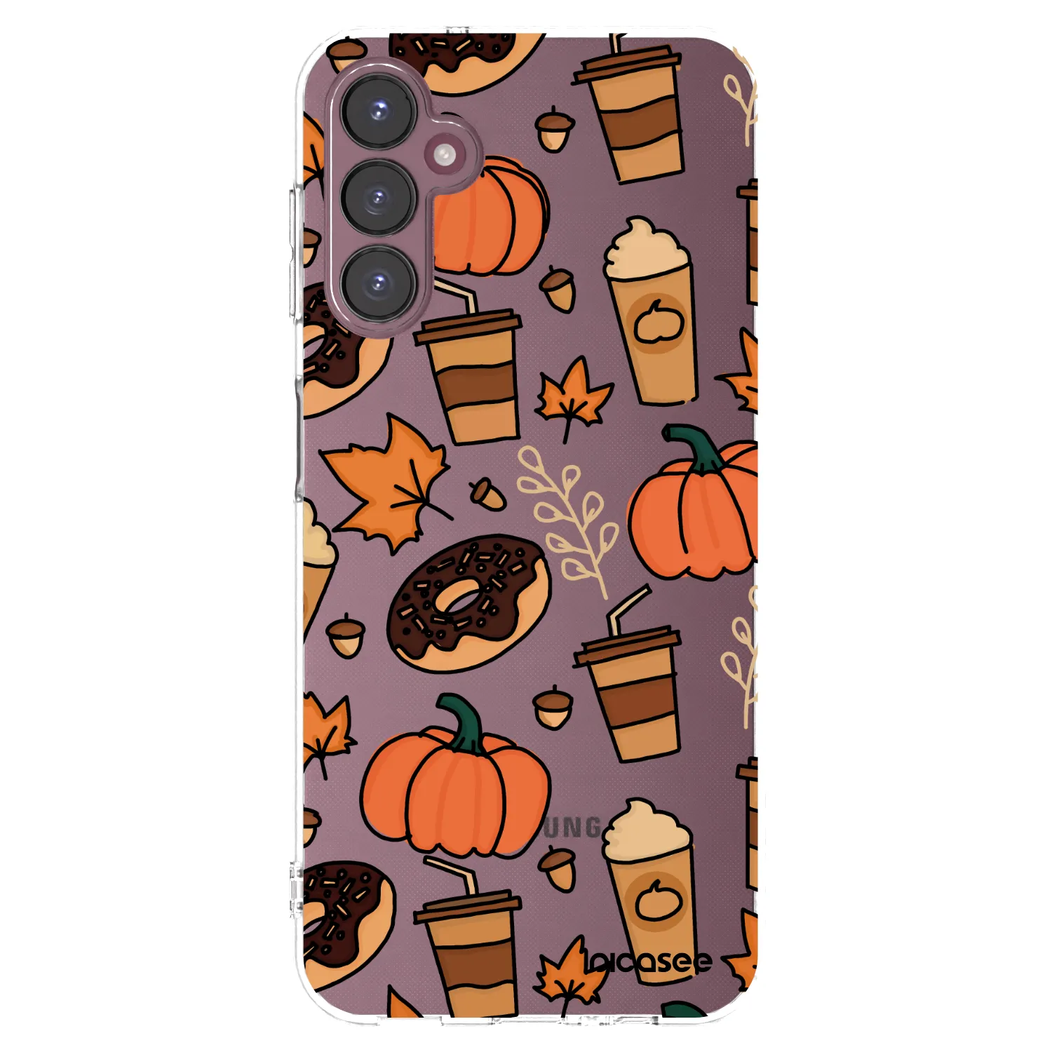 Picasee silikónový prehľadný obal pre Samsung Galaxy A05s A057G - Fallovers