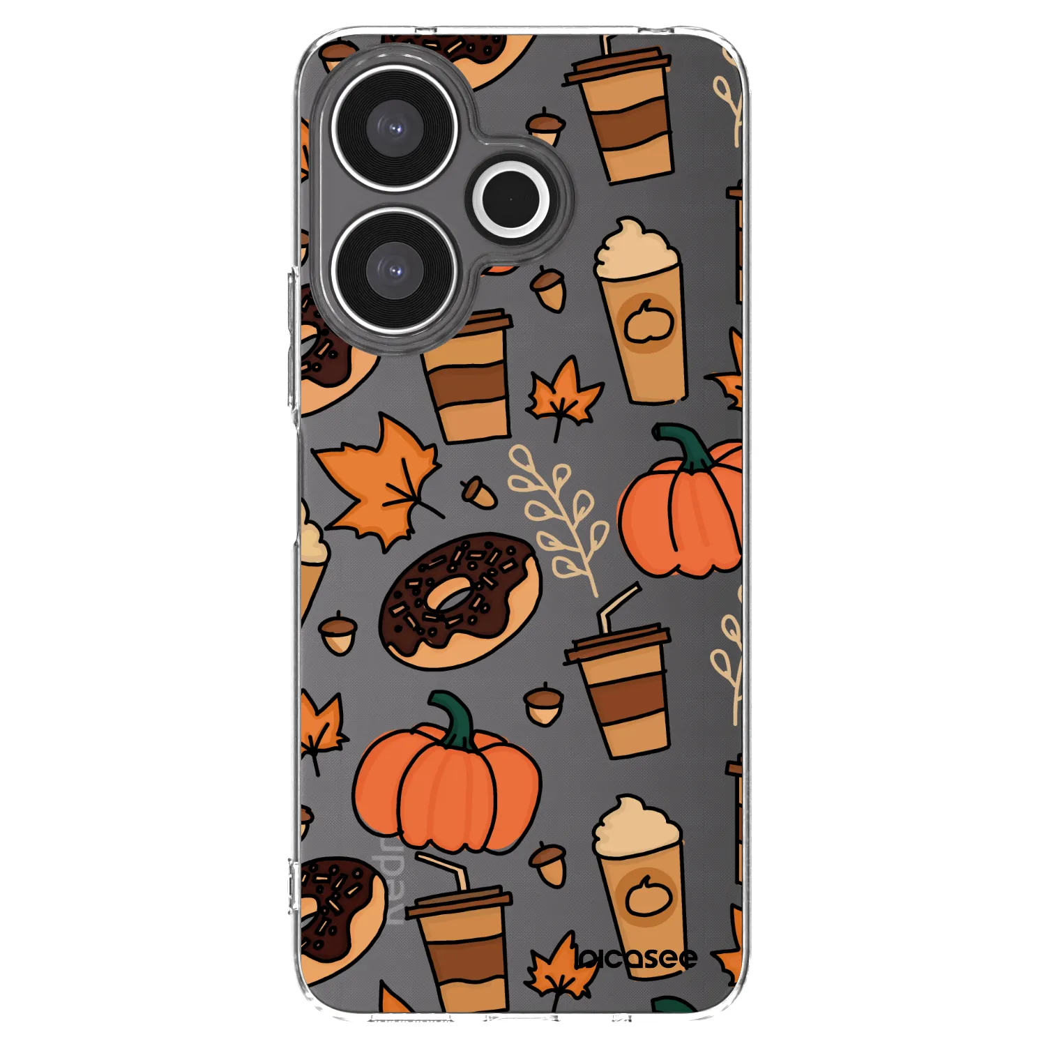 Picasee silikónový prehľadný obal pre Xiaomi Redmi 13 4G - Fallovers