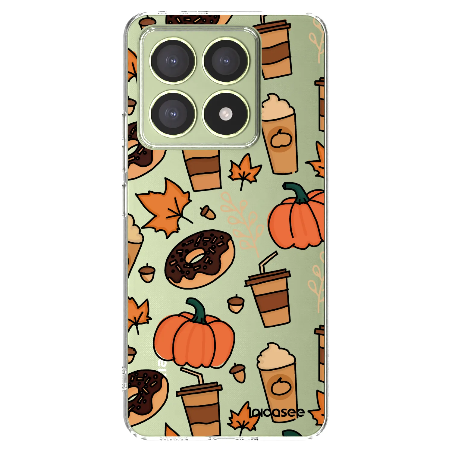 Picasee silikónový prehľadný obal pre Xiaomi 14T - Fallovers