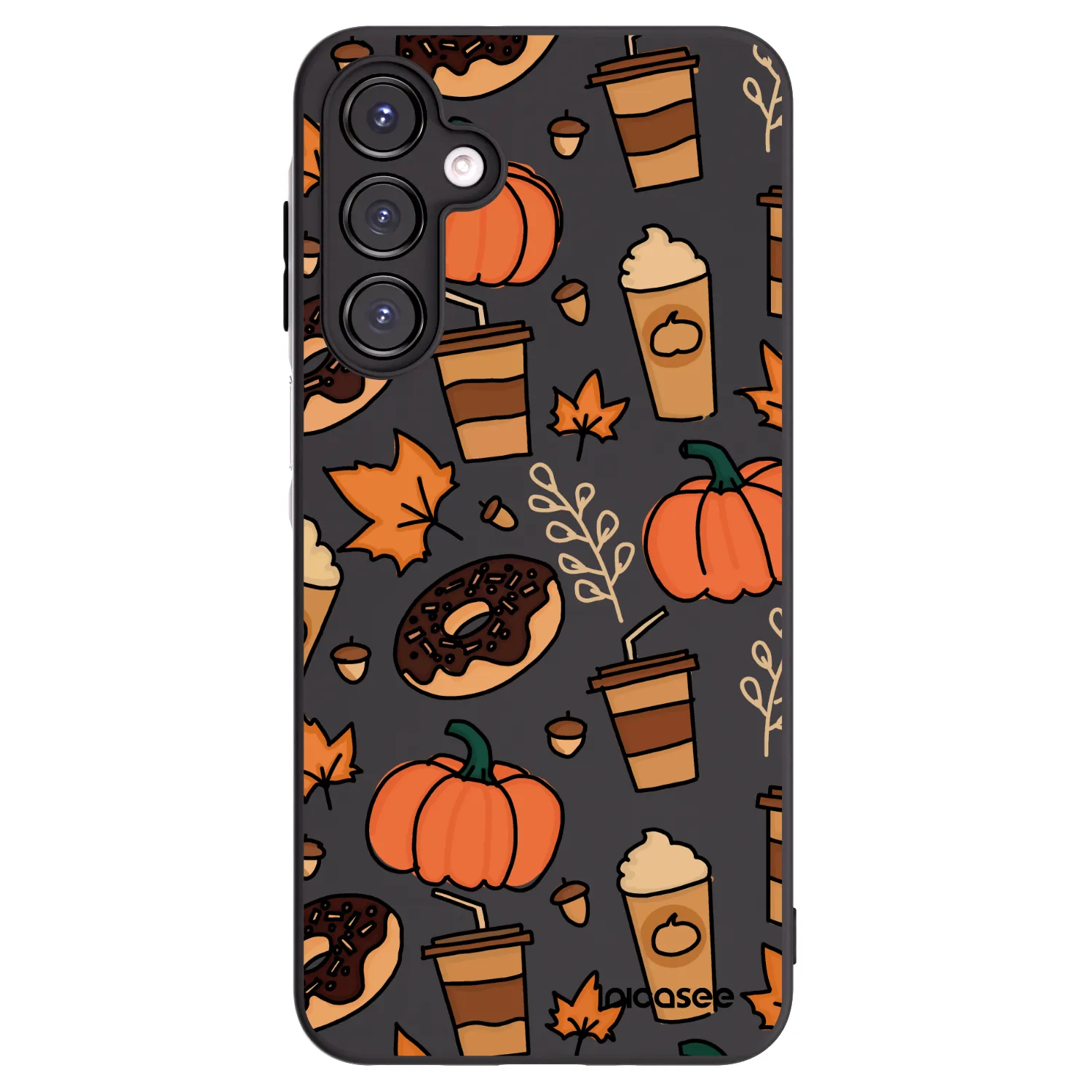 Picasee silikónový čierny obal pre Samsung Galaxy A16 5G - Fallovers