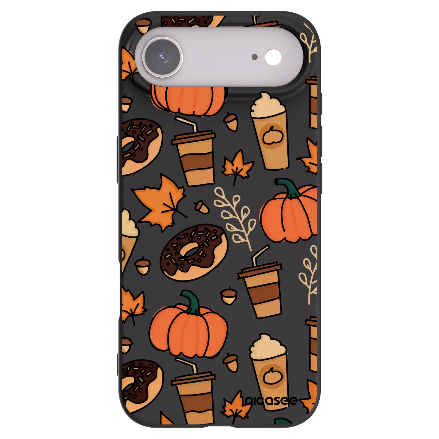 Picasee silikónový čierny obal pre Apple iPhone Air - Fallovers