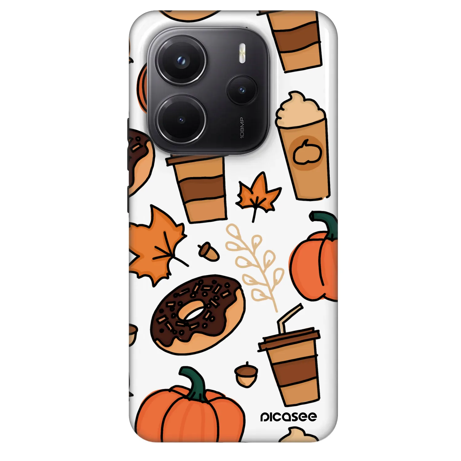 Picasee Fashion Case pre Xiaomi Redmi Note 14 5G - Fallovers