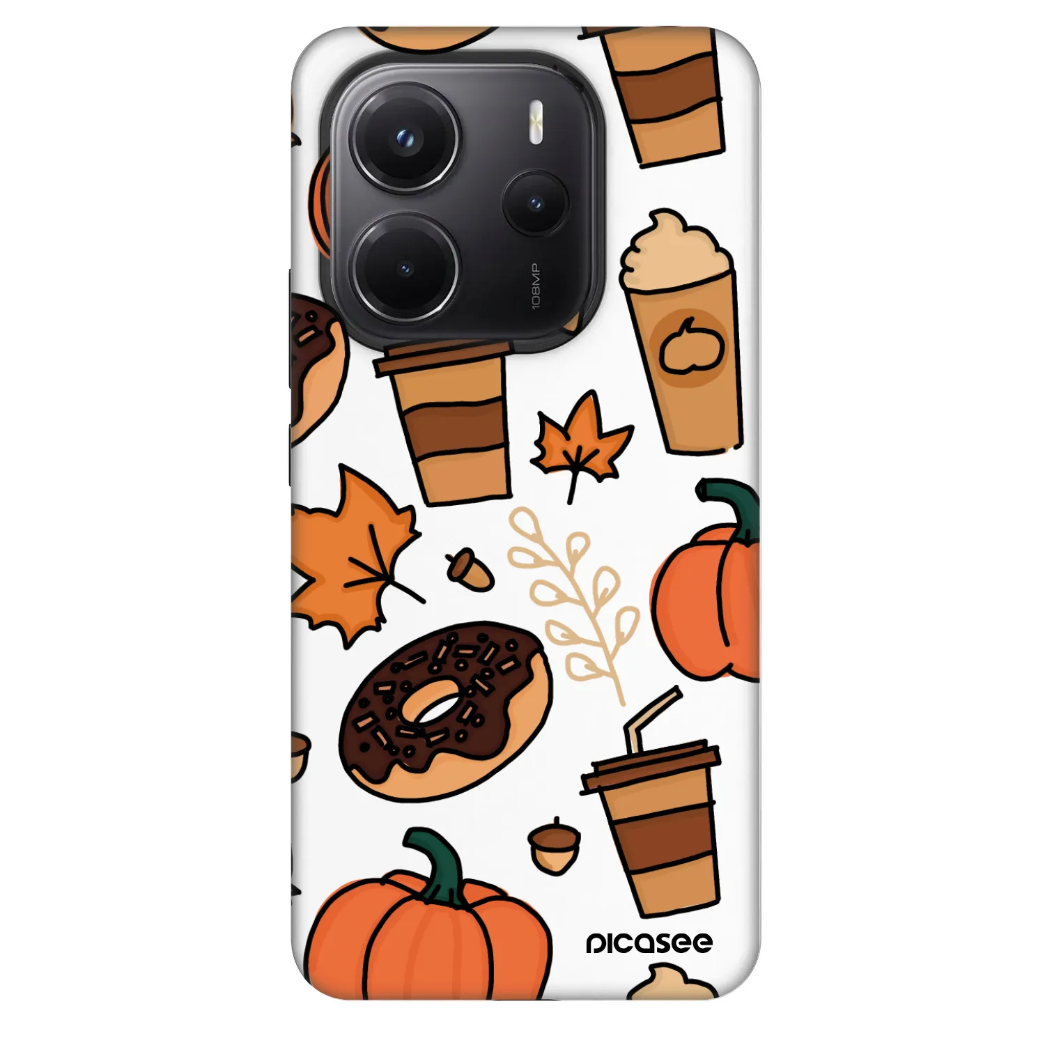 Picasee Fashion Case pre Xiaomi Redmi Note 14 4G - Fallovers