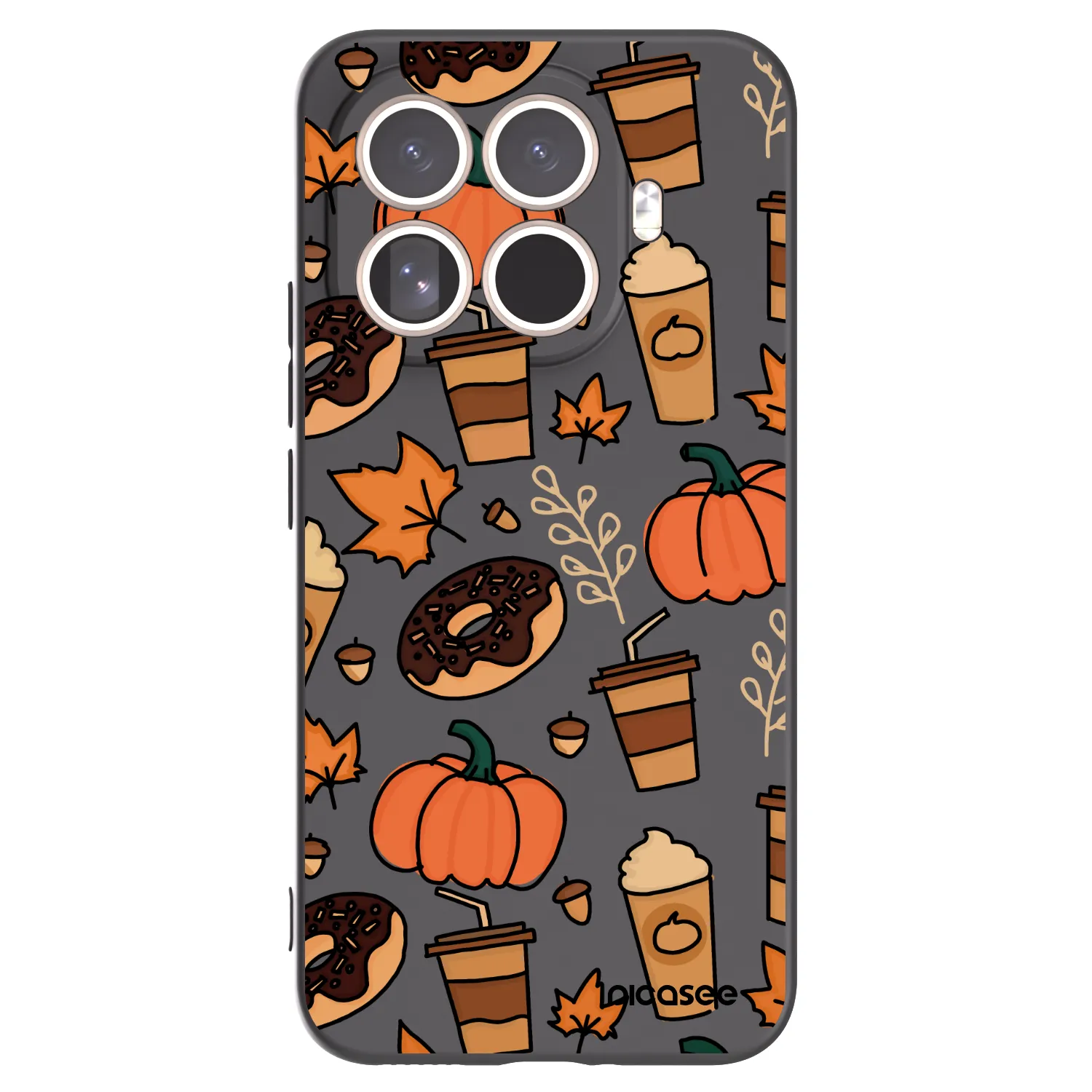 Picasee silikónový čierny obal pre Xiaomi 15T Pro - Fallovers