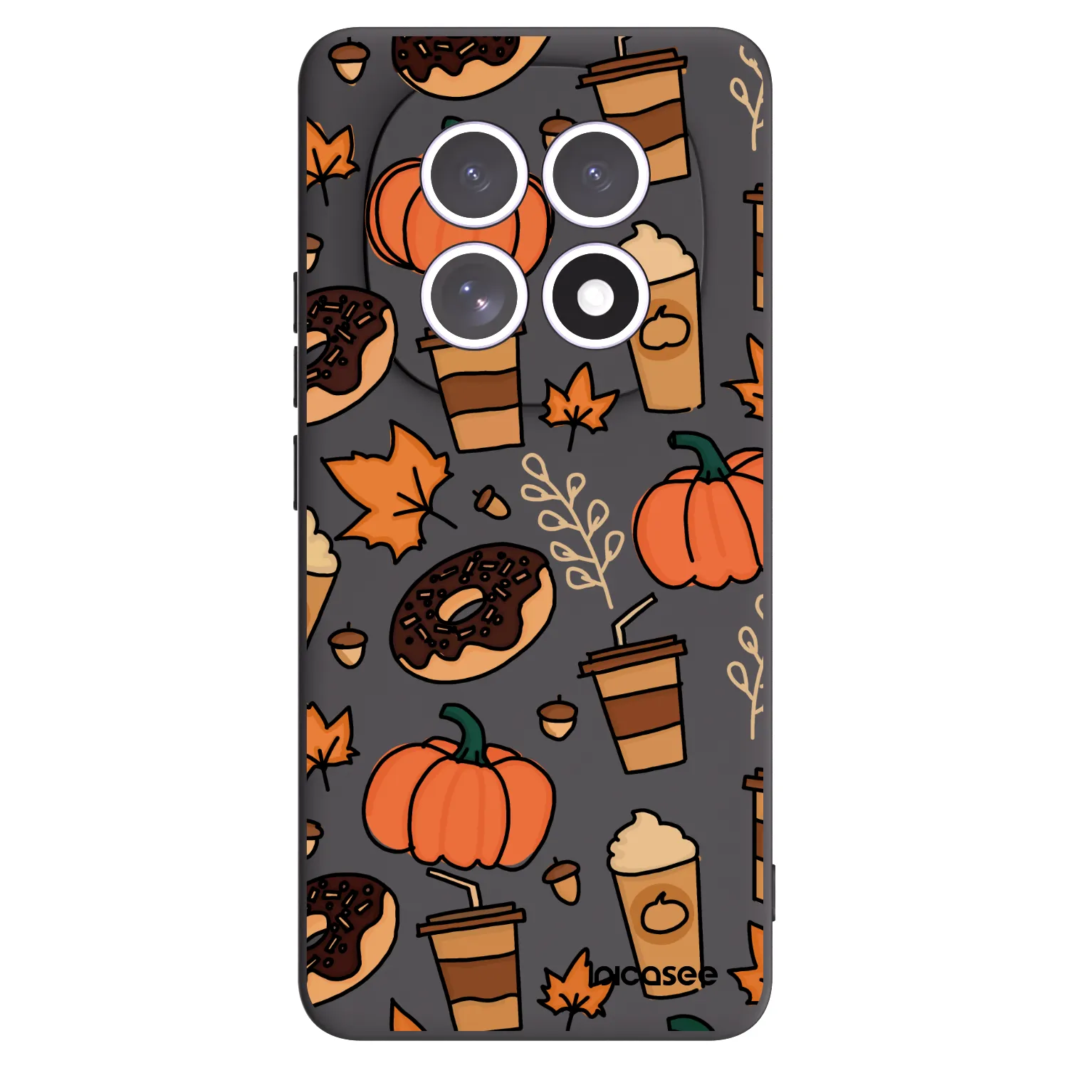 Picasee silikónový čierny obal pre Xiaomi Redmi Note 15 4G - Fallovers