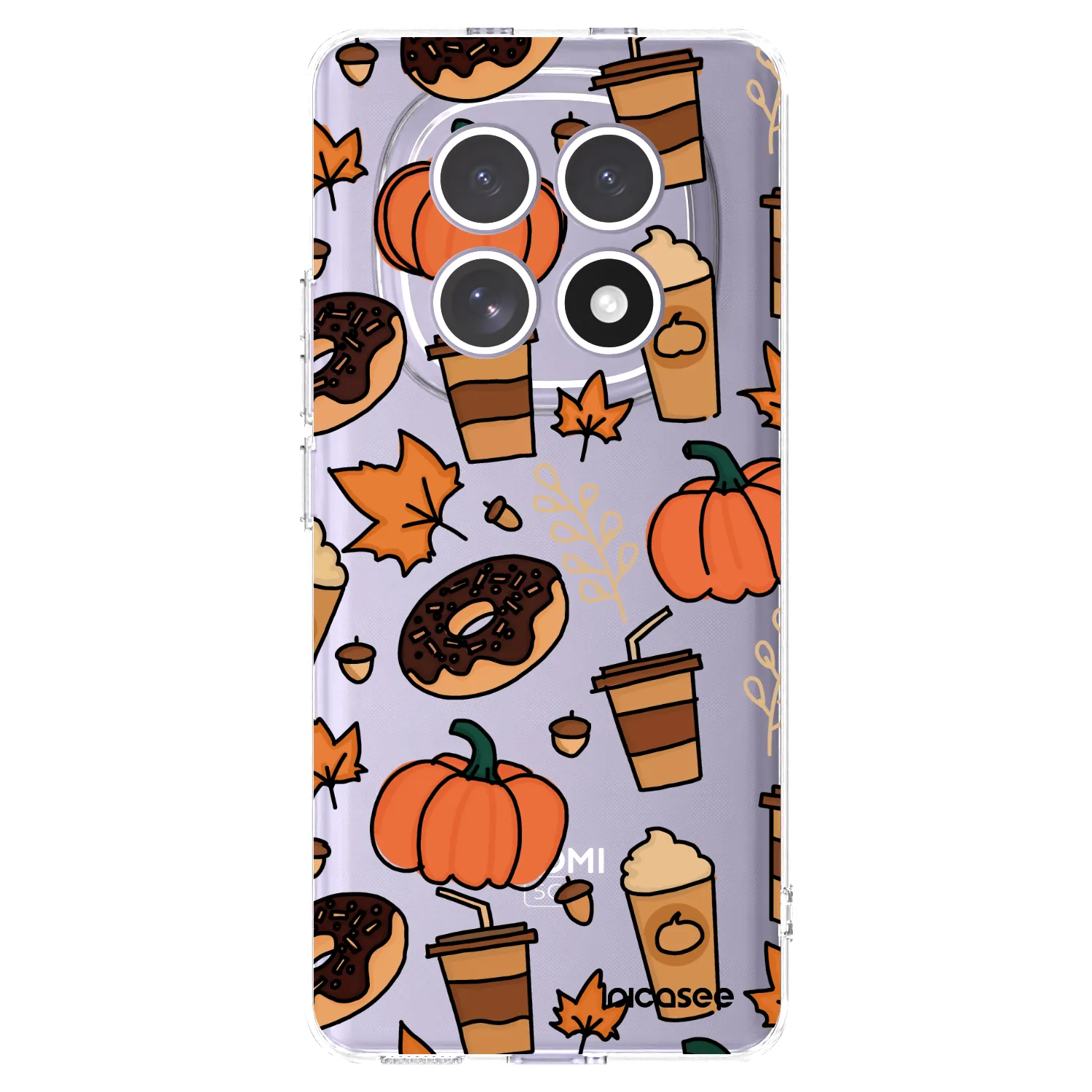 Picasee silikónový prehľadný obal pre Xiaomi Redmi Note 15 4G - Fallovers