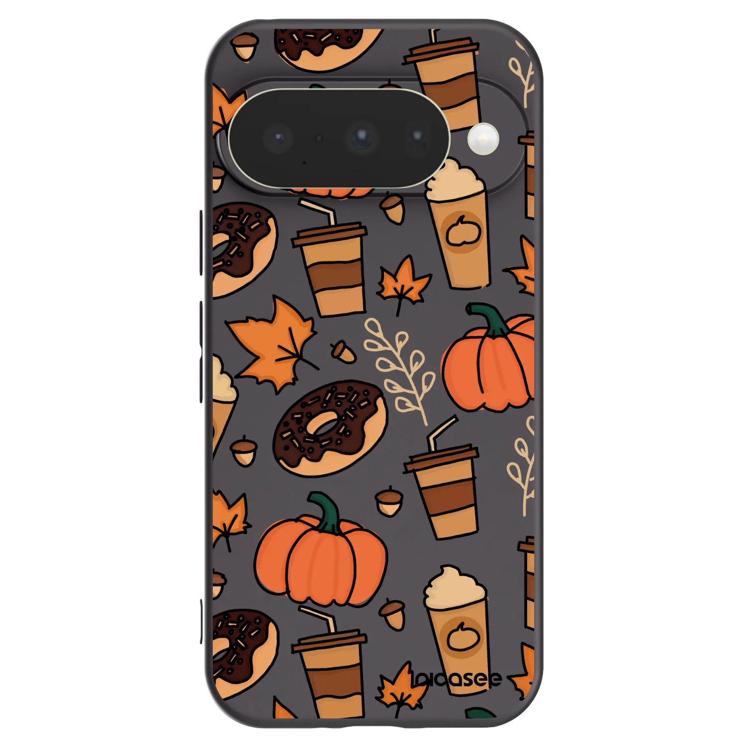 Picasee silikónový čierny obal pre Google Pixel 10 - Fallovers