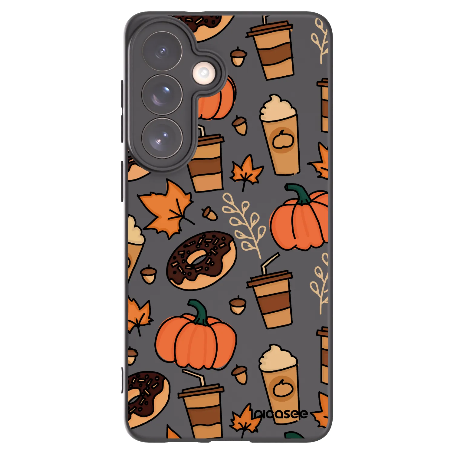 Picasee silikónový čierny obal pre Samsung Galaxy S26+ - Fallovers