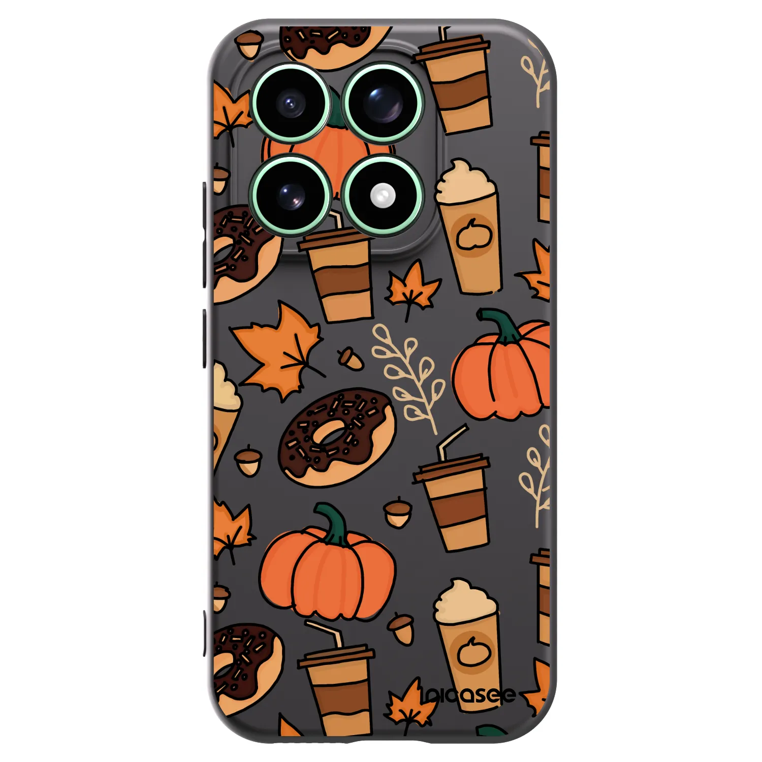 Picasee silikónový čierny obal pre Xiaomi 17 - Fallovers