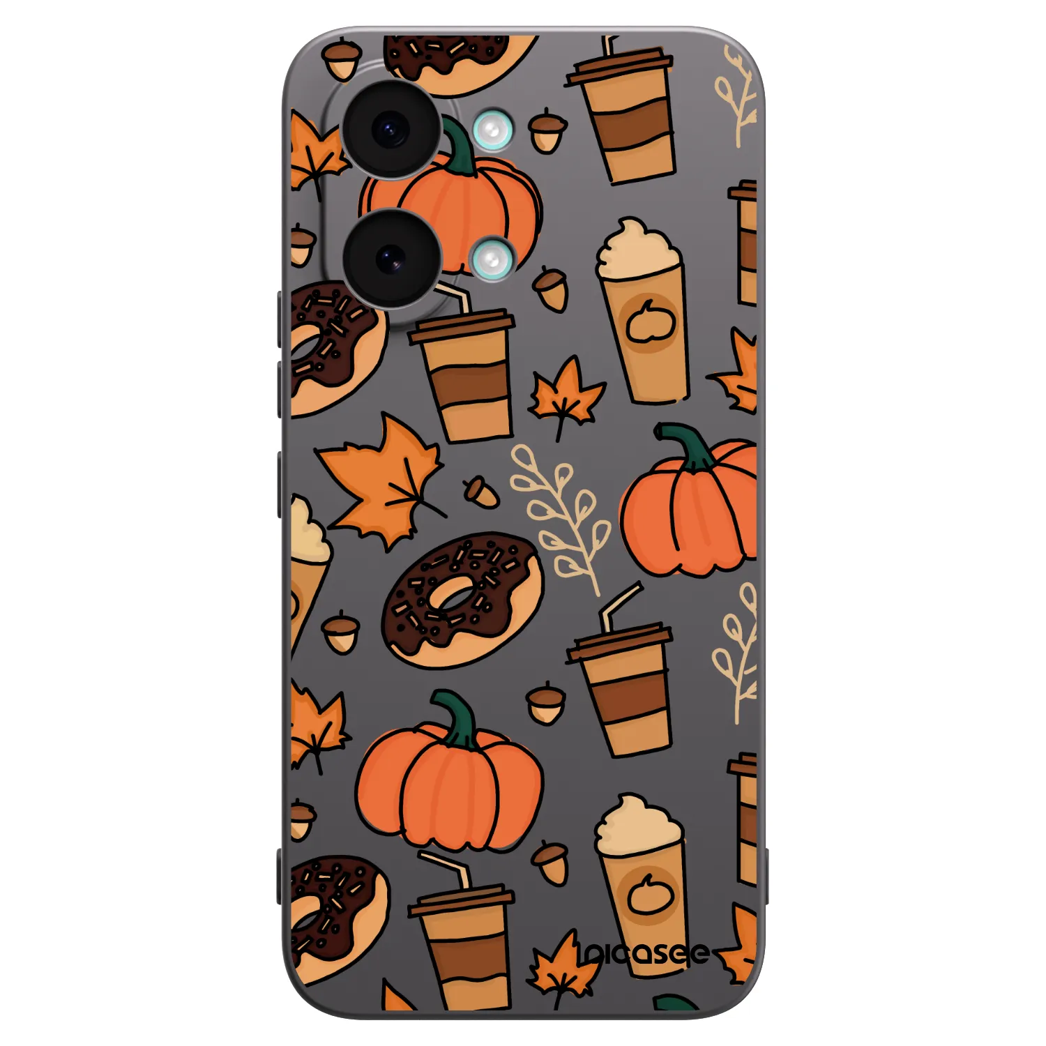 Picasee silikónový čierny obal pre Xiaomi Poco X8 Pro Max - Fallovers