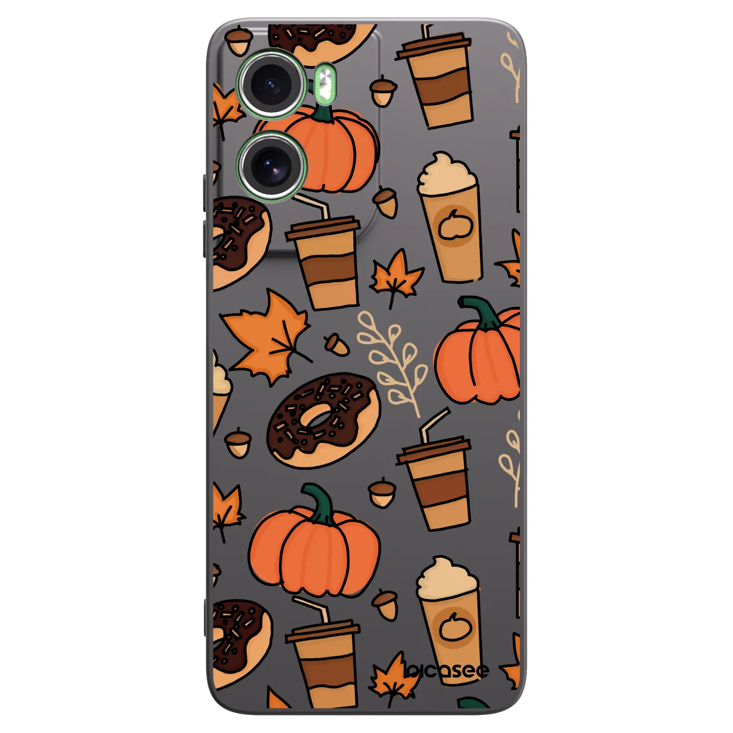 Picasee silikónový čierny obal pre Motorola Moto G06 - Fallovers
