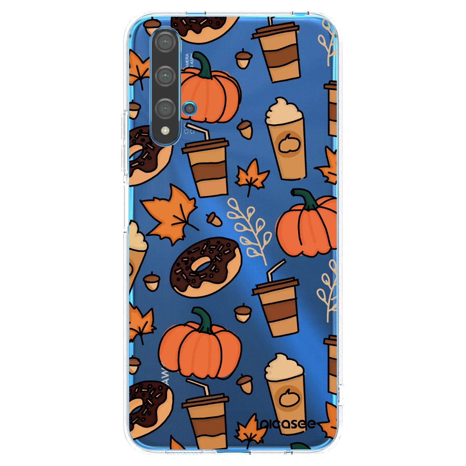 Picasee silikónový prehľadný obal pre Huawei Nova 5T - Fallovers