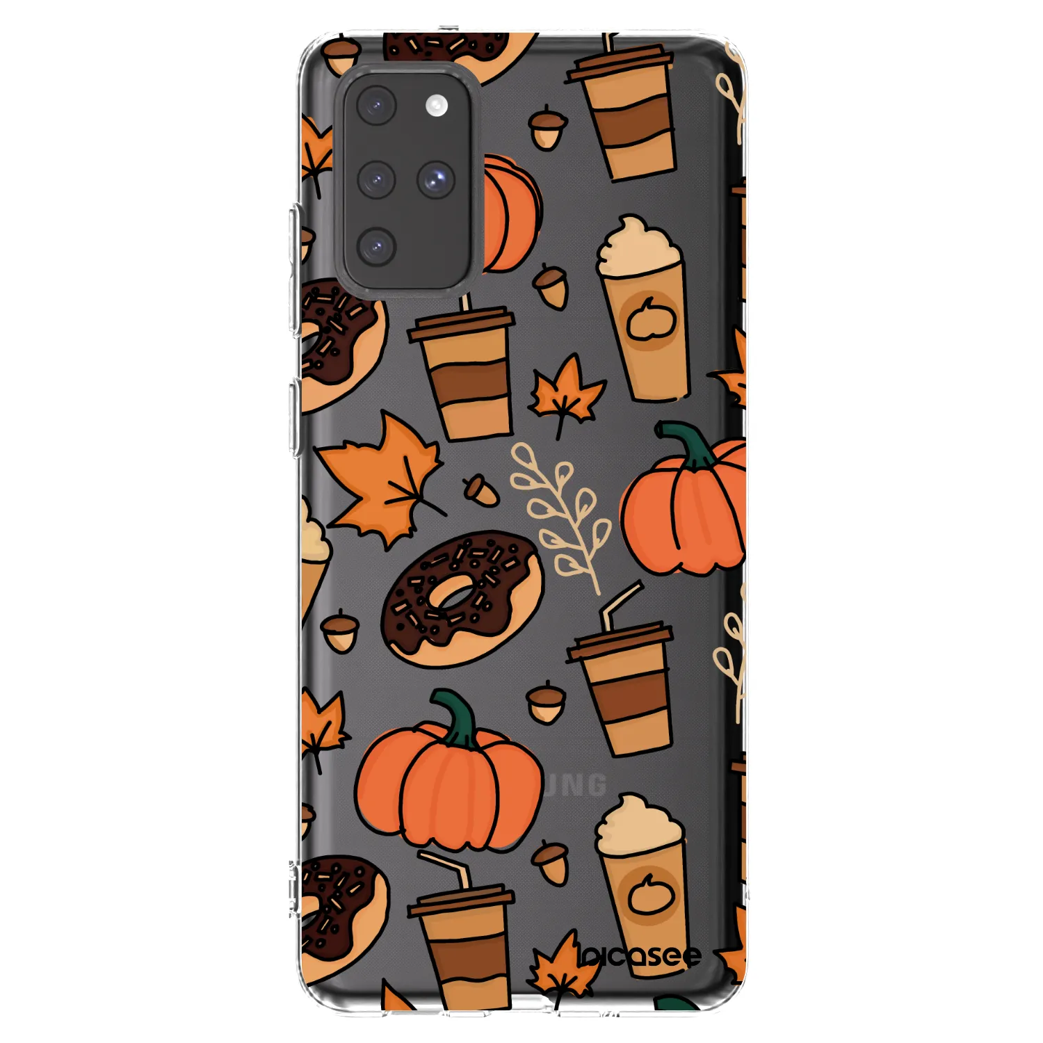 Picasee silikónový prehľadný obal pre Samsung Galaxy S20+ G985F - Fallovers