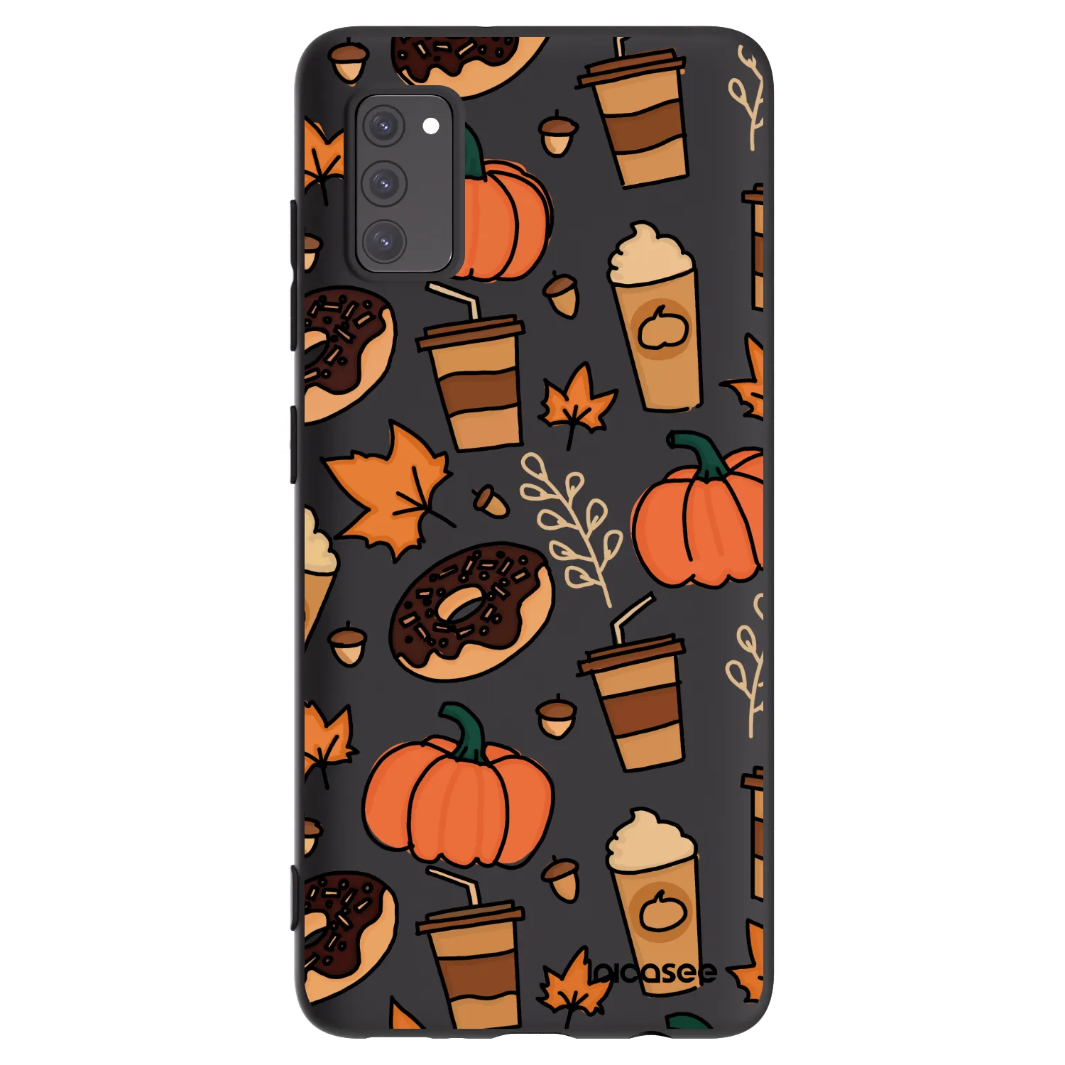 Picasee silikónový čierny obal pre Samsung Galaxy A41 A415F - Fallovers