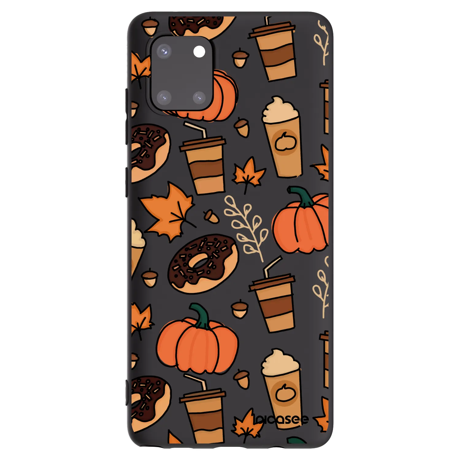Picasee silikónový čierny obal pre Samsung Galaxy Note 10 Lite N770F - Fallovers