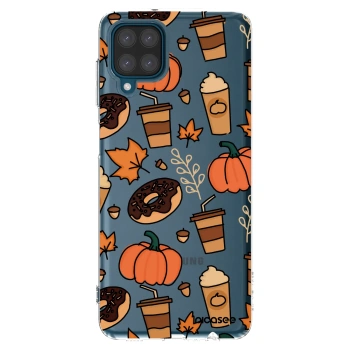 Picasee silikónový prehľadný obal pre Samsung Galaxy A12 A125F - Fallovers