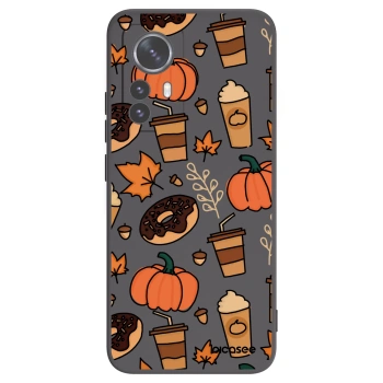 Picasee silikónový čierny obal pre Xiaomi 12 Pro - Fallovers