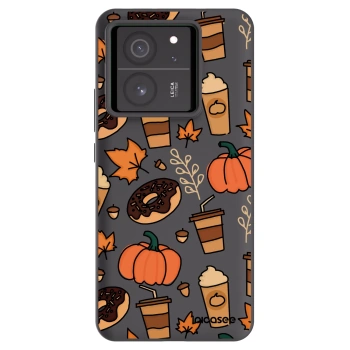 Picasee silikónový čierny obal pre Xiaomi 13T Pro - Fallovers
