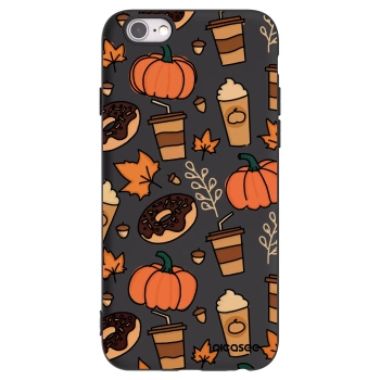 Picasee silikónový čierny obal pre Apple iPhone 6/6S - Fallovers
